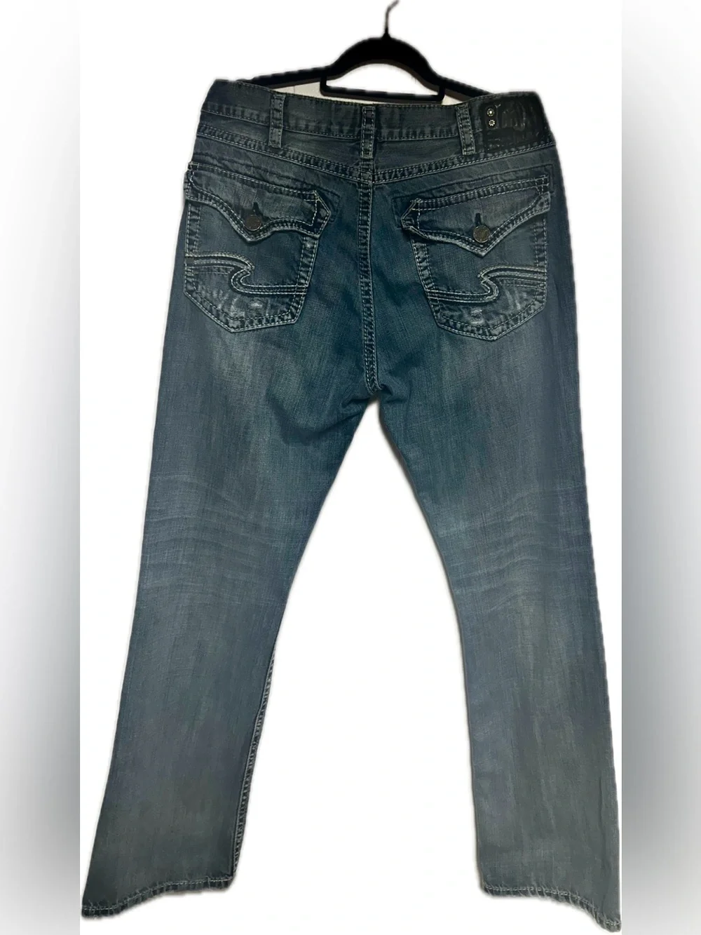 Silver Jeans Co Craig Easy Fit Bootcut Mens Denim Blue W34 L34
